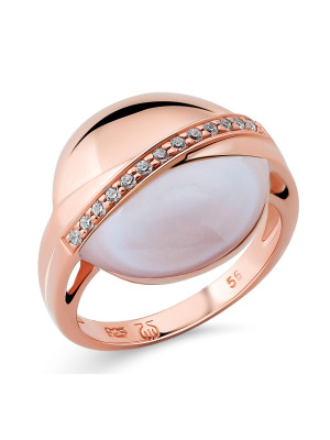 Argent Bague ZR-7506/RG