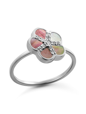 Daisy Argent Bague ZR-7585