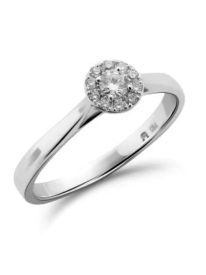 Or blanc 18C Bague RD-3921/10