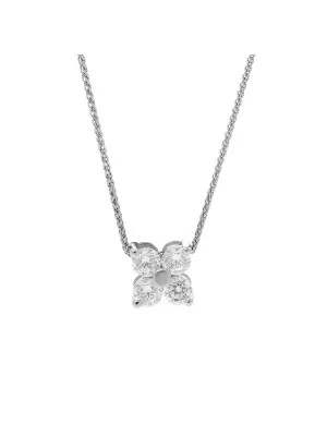 Argent Collier avec pendentif ZH-7312