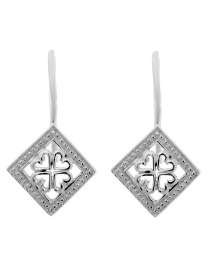 Argent Boucle d'oreille ZO-5254