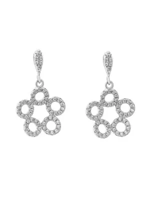 Gabriella Argent Boucle d'oreille ZO-7314