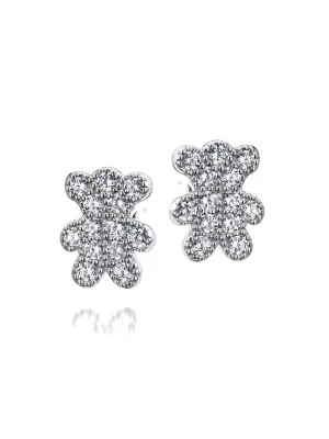 Rosabel Argent Puce d'oreille ZO-7352