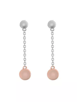 Aurelie Argent Boucle d'oreille ZO-7385