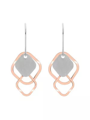 Inez Argent Boucle d'oreille ZO-7391