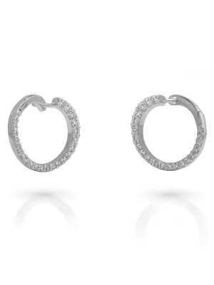 Glamour Argent Boucle d'oreille ZO-7549