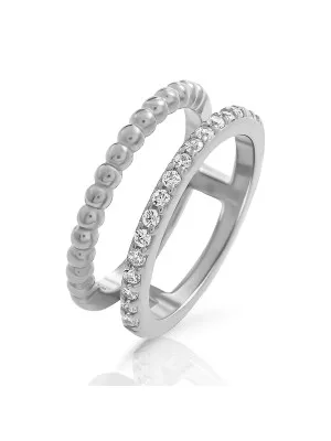 Chic Argent Bague ZR-7537