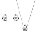 Ellie Argent Set: Necklace + Earrings SET-7485