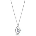 Dazzle Argent Collier avec pendentif ZH-7518/B