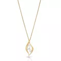 Charlotte Argent Collier avec pendentif ZH-7523/G