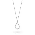 Petal Argent Collier avec pendentif ZH-7564