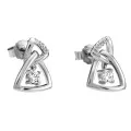 Santorini Argent Boucle d'oreille ZO-7570