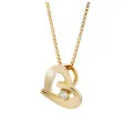 Mera Argent Collier avec pendentif zh-7370 G