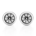 Alexandria Or blanc 18C Puce d'oreille OD-5331