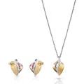 Anet Argent Set: Collier-Pendentif + Boucles d'oreilles SET-7520/G