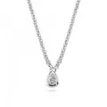 Arina Or blanc 18C Collier TR-018/1