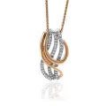 Elsia Argent Collier avec pendentif ZH-7027