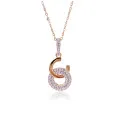 Carleen Argent Collier avec pendentif ZH-7440