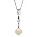 Maxime Argent Collier avec pendentif ZH-7514