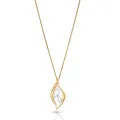 Charlotte Argent Collier avec pendentif ZH-7523/G