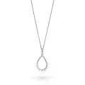 Petal Argent Collier avec pendentif ZH-7564