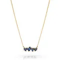 Novel Argent Collier ZK-7534