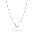 Premium Argent Collier ZK-7562