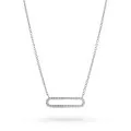 Charm Argent Collier ZK-7563