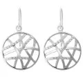 Amabella Argent Boucle d'oreille ZO-7098
