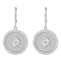 Huda Argent Boucle d'oreille ZO-7290