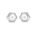 Aliva Argent Puce d'oreille ZO-7469
