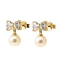 Sparkle Argent Boucle d'oreille ZO-7512
