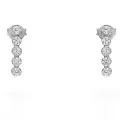 Bling Argent Boucle d'oreille ZO-7547