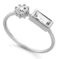 Madelyn Argent Bague ZR-7583