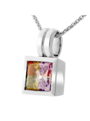 Argent Collier avec pendentif CC-09