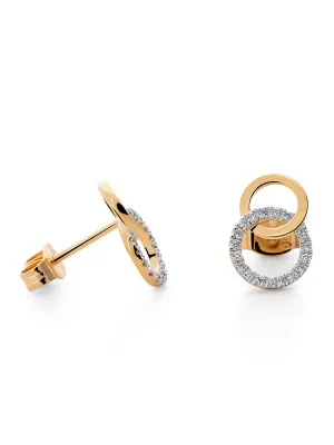 Caity Or Jaune 18C Puce d'oreille OD-5334