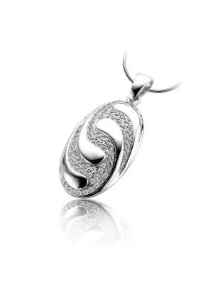 Argent Collier avec pendentif PEN-2083