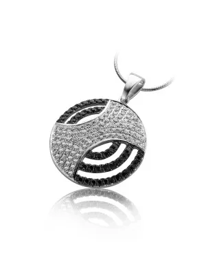 Argent Pendentif avec Chaine PEN-299