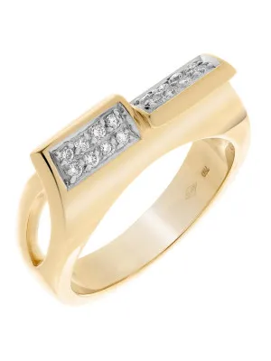 Or Jaune 18C Bague RD-33075