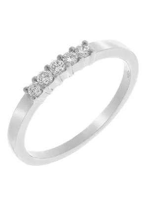 Or blanc 18C Bague RD-33219/1