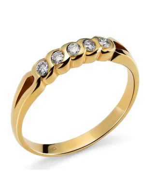 Or Jaune 18C Bague RD-3903