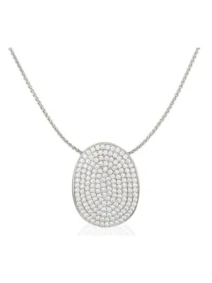 Argent Collier avec pendentif ZH-4440