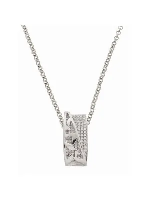 Argent Collier avec pendentif ZH-4471