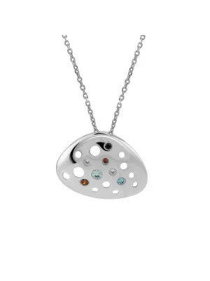 Argent Pendentif avec Chaine ZH-4480