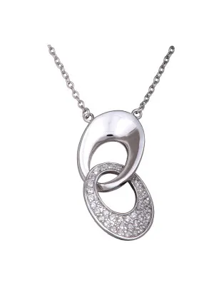 Argent Collier avec pendentif ZH-4513