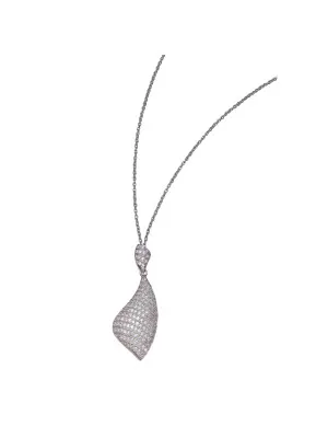 Argent Collier avec pendentif ZH-4516