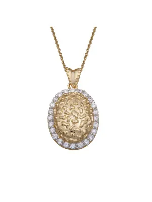 Argent Collier avec pendentif ZH-4520-GOLD