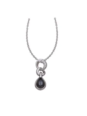 Argent Collier avec pendentif ZH-4538