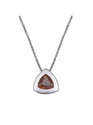 Argent Collier avec pendentif ZH-4567