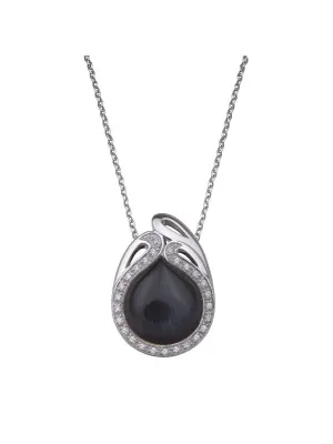 Argent Pendentif avec Chaine ZH-4568